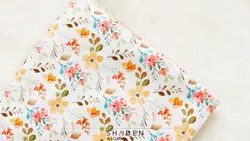 پارچه کرپ نخ گلدار مدل Cn168