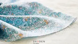 پارچه ساتن نخ گلدار مدل Sn169