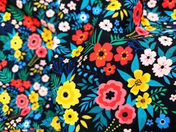 پارچه کرپ مازراتی گلدار مدل Ma143