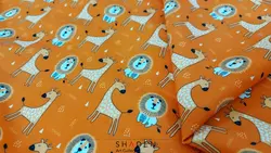 پارچه کرپ مازراتی عروسکی مدل Ma137