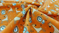 پارچه کرپ مازراتی عروسکی مدل Ma137