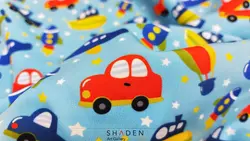 پارچه کرپ مازراتی عروسکی مدل MA117