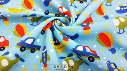 پارچه کرپ مازراتی عروسکی مدل MA117