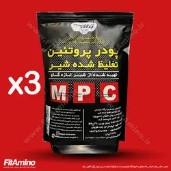 پودر پروتئین شیر تغلیظ شده پگاه خراسان - 1000 گرمی - 3 عدد