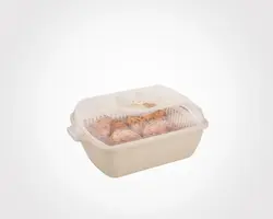 جای سبزی سه پارچه لیمون