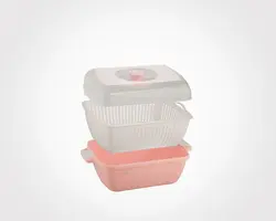 جای سبزی سه پارچه لیمون