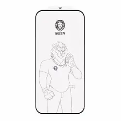 گلس گرین لاین برای اپل Iphone 14 pro max مدل Steve شفاف