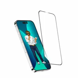 گلس گرین لاین برای اپل Iphone 14 pro max مدل Steve شفاف