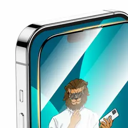 گلس گرین لاین برای اپل Iphone 14 pro max مدل Steve شفاف