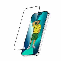 گلس گرین لاین برای اپل Iphone 14 pro max مدل Steve شفاف