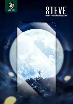 گلس گرین لاین برای اپل Iphone 14 pro max مدل Steve شفاف