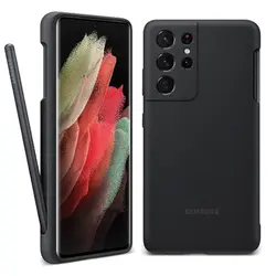 قاب سیلیکون اورجینال سامسونگ با قلم هوشمند S PEN برای S21 ultra