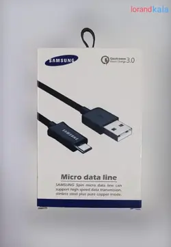 کابل شارژ میکرو یو اس بی microUSB مدل samsung line اصل