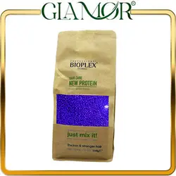 پروتئین مو بیوپلکس ضد زردی خاویار حجم 500 گرم (Bioplex hair protein)