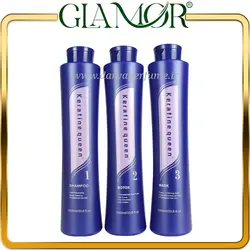 پک بوتاکس کراتین کویین آبی حجم 1 لیتر (Botox Keratine Queen)