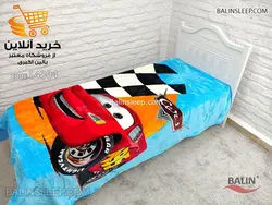 پتو یکنفره گلبافت ماشین مک کویین