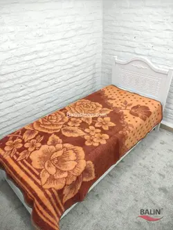 پتو یکنفره مدل قدیمی مینک نمدی نگین
