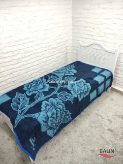 پتو یکنفره مدل قدیمی مینک نمدی نگین
