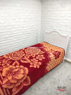پتو یکنفره مدل قدیمی مینک نمدی نگین