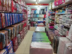 پتو مسافرتی یکنفره تک رنگ پلیسه کرکره ای بنفش روشن