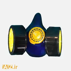 ماسک ایمنی اخوان دو فیلتر کد 320 - ایمن ابزار ایران زمین