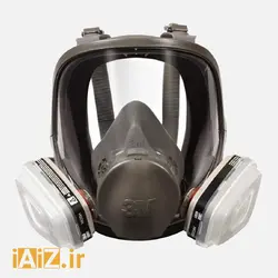 ماسک تمام صورت دو فیلتر 3M 6800 - ماسک تنفسی - ایمن ابزار ایران زمین