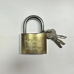 قیمت و خرید قفل آویز طرح برنج سایز 50 - ابزار رستمیان