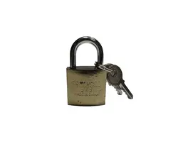 قیمت و خرید قفل آویز طرح برنج سایز 25 - ابزار رستمیان