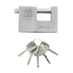 قفل کتابی 3 قاف (سه قاف) مدل ۱۰۰ - ابزار رستمیان