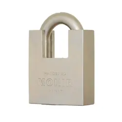 قیمت و خرید قفل آویز فولادی گارد دار منیر صنعت کد 103 (کلید دو شیار) | MONIR - ابزار رستمیان