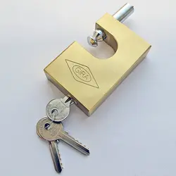 قفل کتابی گیرا برنجی 950 کد 002 | GIRA - ابزار رستمیان