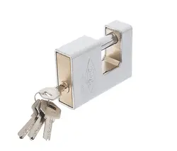 قیمت قفل کتابی 970 روکشدار گیرا کد 018 (روکش فولادی) (کلید کامپیوتری) | GIRA - ابزار رستمیان