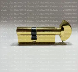 مغزی قفل سرویس بهداشتی 7 سانت اچ تی ار تی (طلایی + نقره ای) | HTRT - ابزار رستمیان