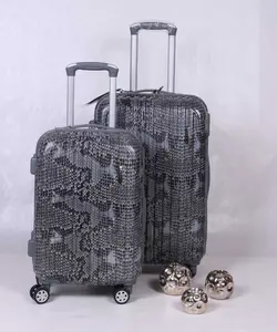 چمدان دو قلو فایبرگلاس MONESCA مدل پوست ماری