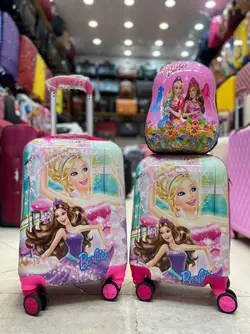 چمدان کودک باربی دخترانه