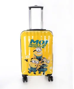 چمدان کودک مینیون (طرح کرکره ای)- Minion سایز بزرگ