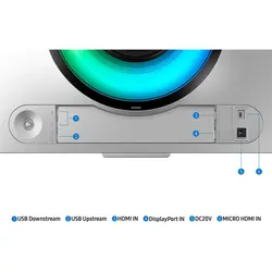 مانیتور گیمینگ منحنی 49 اینچ سامسونگ مدل Odyssey OLED G9 LS49CG954SMXUE