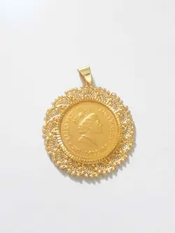 پلاک اونس زنانه طرح مریم مقدس 9