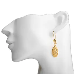 گوشواره زنانه طلاروس مدل کهکشان