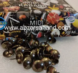 گل میخ ترک سیاه قلم18(بسته 200عددی) - لوازم مبلمان | ابزار مبلمان | یراق مبلمان