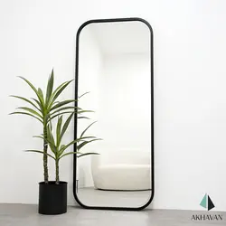 خرید و قیمت آینه تمام قدی گوشه گرد مدل RAYA | شیشه اخوان
