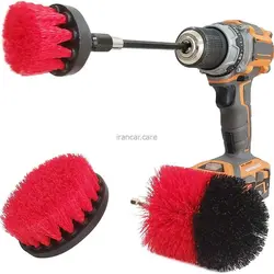 کیت 4 عددی برس صفرشویی دریلی مدل Drill Brushes | ایرانکار