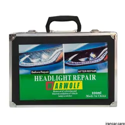 دستگاه شفاف سازی چراغ خودرو مدل: HEADLIGHT RENOVATION KIT | ایرانکار Tonyin