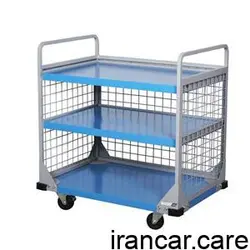 ترولی سه طبقه و میز کار متحرک | ایرانکار