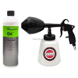 کیت دستگاه کف پاش کارواش و شامپو فوم کوکمی koch chemie Tornador Foam | ایرانکار