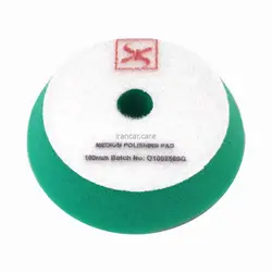 پد پولیش زبر اوربیتال سبز 100 ميلی متری اس آر اس مدل SRS Cutting Pad | ایرانکار