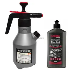 کیت شامپو تاچلس و کف پاش دستی مکس هاین مدل Touchless shampoo kit and manual foamer | فروشگاه ایرانکار