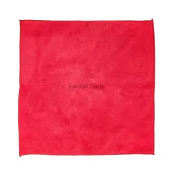 بسته 5 عددی دستمال میکروفایبر قرمز مدل 4x4 Microfiber Polishing Cloths Red | فروشگاه ایرانکار