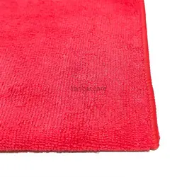 بسته 5 عددی دستمال میکروفایبر قرمز مدل 4x4 Microfiber Polishing Cloths Red | فروشگاه ایرانکار