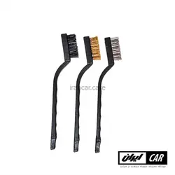 کیت 3 عددی برس موتورشویی 3pc Wire Brush Set | فروشگاه ایرانکار